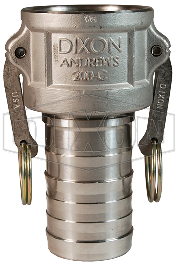 Dixon® Cam & Groove Type C Coupler x Hose Shank